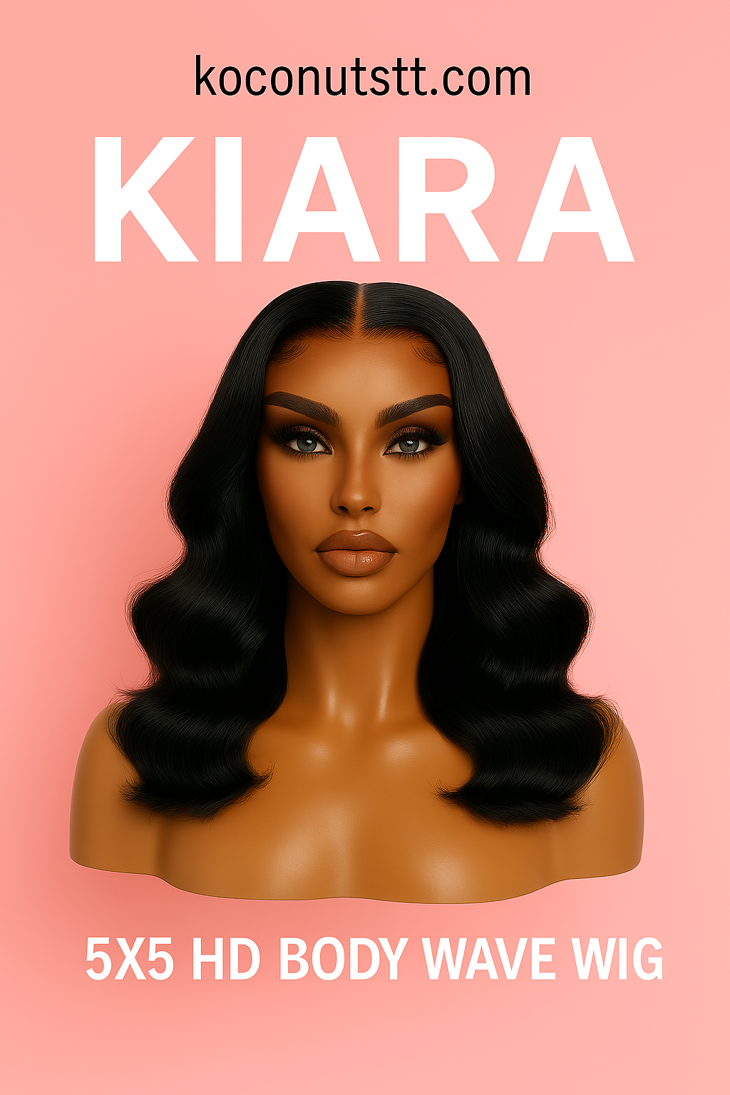 Kiara 5x5 HD Lace Wig
